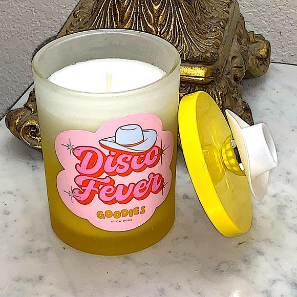 DW HOME CANDLE SPACE DISCO FEVER GOODIES 8.2 oz DISCO COWBOY 1 WICK NEW - Picture 2 of 6